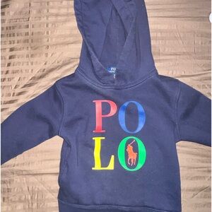 Toddler polo hoodie